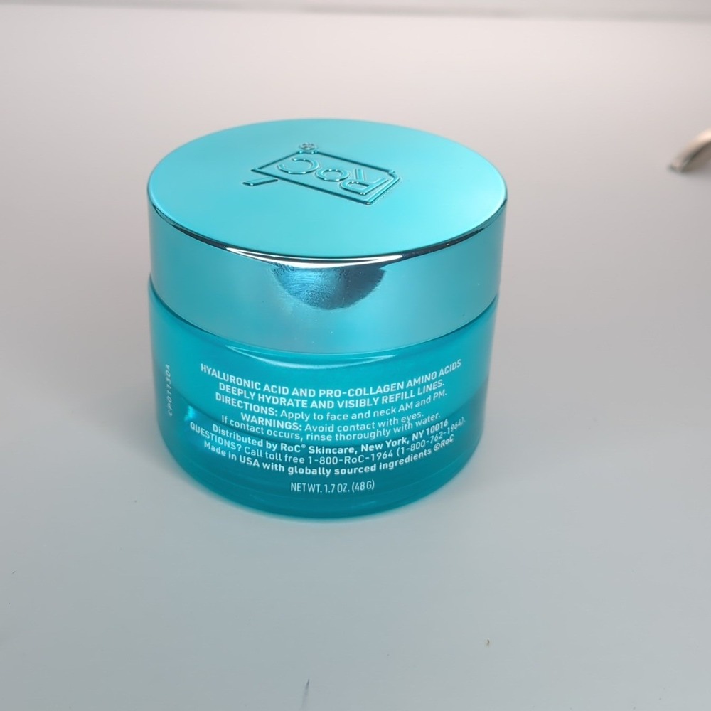 RoC Advanced Hydration+ Water Cream Hyaluronic Acid Pro-Collagen 1.7 oz‎ 48g - Picture 6 of 8